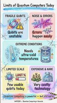 Limits of Quantum Computers ⚛️🚧 Why They’re Not Ready Yet