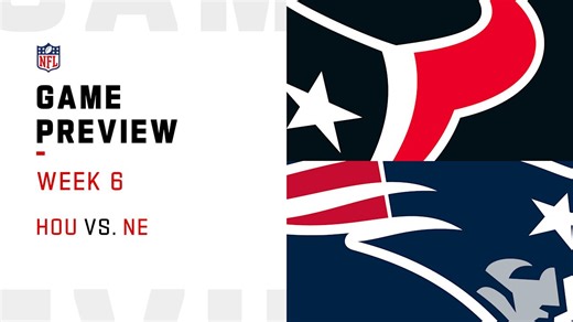 Texans vs. Patriots preview | Week 6