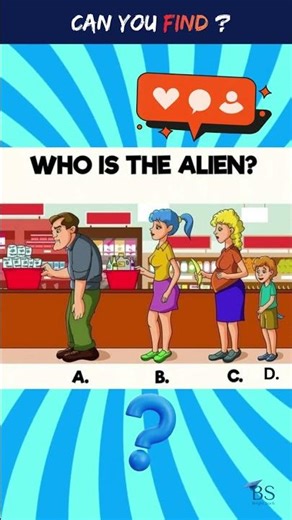 can you find the alien #riddles #shortsvideo