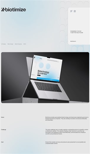 Biotech Website - Martin Ibaceta Aranela