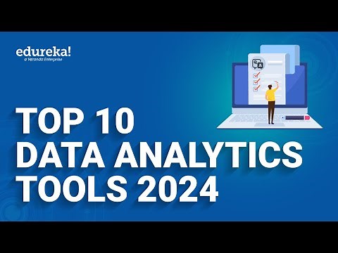 Top 10 Data Analytics Tools 2023 | Best Tools for Data Analysis | Data Analytics Training | Edureka