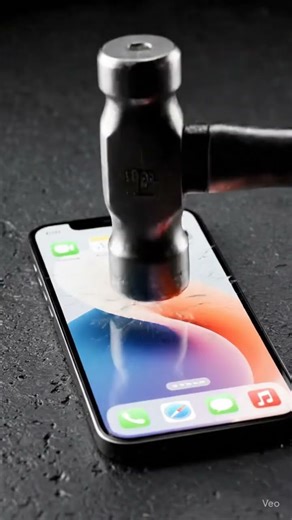 iPhone vs Hammer 🔨💥 (Crazy Smash Test) #shorts