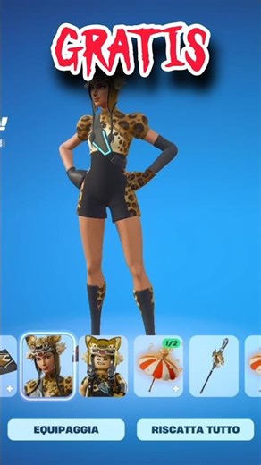 NEW FREE #SKIN FOR EVERYONE ON #FORTNITE TIGRESSA TOURNAMENT #shorts