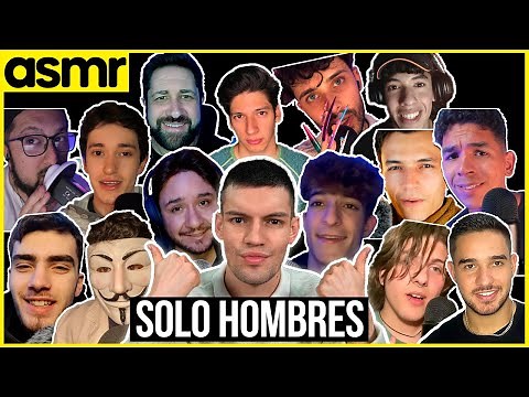ASMR rápido y lento con solo hombres ASMR español