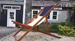 A morning walk through of the CCBCC storefront. Wanna tour? Come on in... | Cape Cod Beach Chair Company