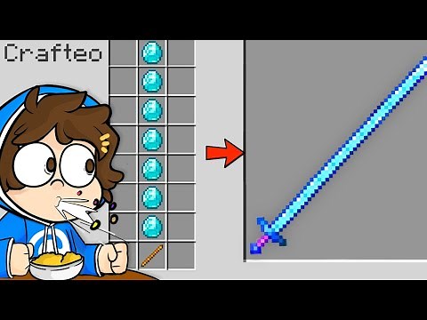 ¡Minecraft PERO los CRAFTEOS SON LARGOOOOS! 🤣🤯 Sparta356