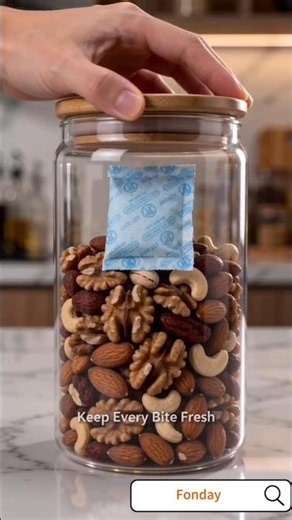Your Nuts Are Losing Crunch… Here’s the Moisture Hack Everyone Needs 🥜🔥 #foodstorage#shorts