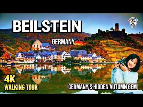 Beilstein, Germany 🇩🇪 | The Fairytale Village of the Moselle (Peaceful 4K Walk)