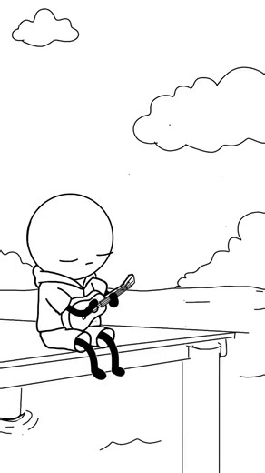u u uu Uuuu uuu u u~🎶 Maná - En el Muelle de San Blas . #animation #guitar #guitarra #clasico | AnimacionesCutres