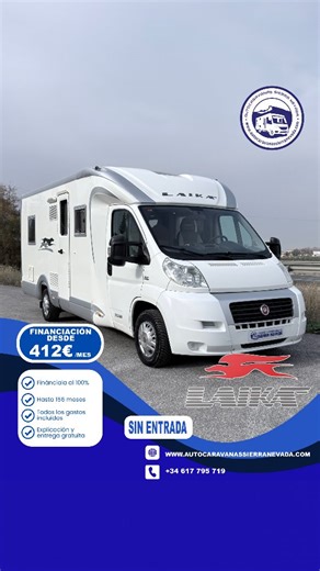 Autocaravanas Sierra Nevada on Instagram: "AUTOCARAVANA PERFILADA LAIKA KREOS 3008 Autocaravanas Sierra Nevada empresa con más de 20 años de experiencia en el sector de venta de ocasión os ofrece esta magnífica casa rodante.🗣️👉 Para más información o precio 💵 consulté en nuestra página web www.autocaravanassierranevada.com ➡️🌐💻 o haga click👉🖱️ en nuestro enlace ⬇️👇 https://autocaravanassierranevada.com/listings/laika-kreos-3008/ MOTOR: FIAT DUCATO 3.0 MULTIJET 160 CV AÑO: 2018 KM: 55.000