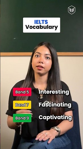Band 5 vs BAND 9 IELTS Vocabulary | Start speaking like a BAND 9 #shorts #IELTS ##vocabulary