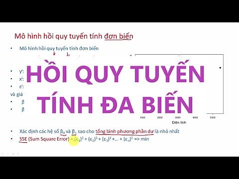 Mô hình hồi quy tuyến tính đa biến