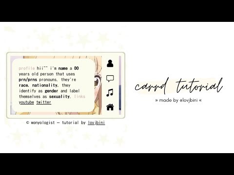 (GIVEAWAY) cute & interactive carrd tutorial — © wonyologist