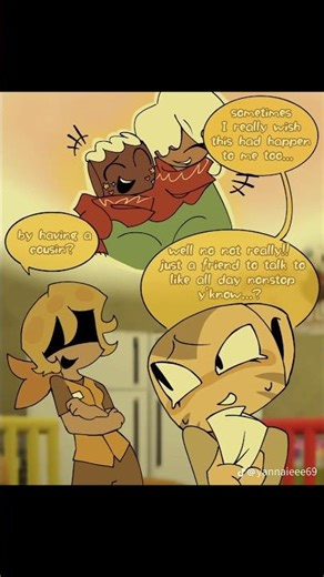 Shelly Tells Shannon They Want A Friend! 🐚🍓 | Dandy's World Comic Dub | #dandysworld #comicdub