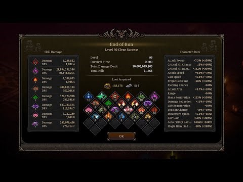 greater explosion Build – Total Damage: 30 Billion