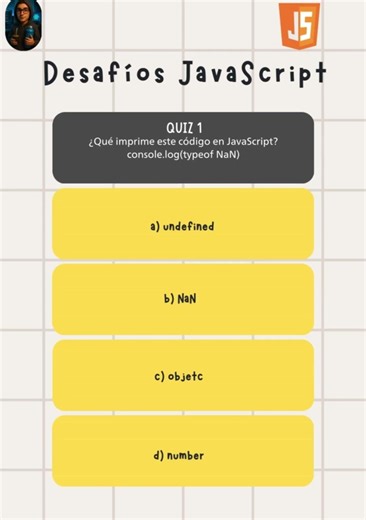 Desafíos JavaScript quiz 1 #javascript #quiz
