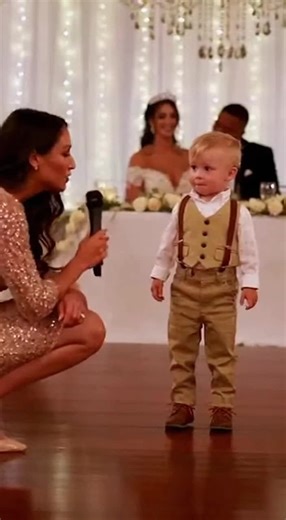 Cutest Wedding Moment Ever! Toddler’s Answer Has Everyone Laughing 🤣💍#CuteKids #ToddlerComedy #WeddingLaughs #foryou