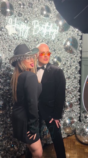 Glamorous Disco-Themed Birthday Party in London