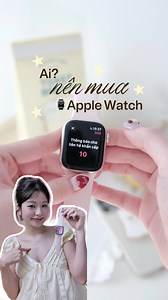 Giờ thì các bác biết nên mua gì tặng cho hội bô lão rùi nhó 😽 #applewatch #applewatchchinhhang #applewatchtips