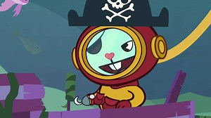 1.3M views · 8K reactions | A treasure map leads to underwater idiocy and painful death. | Happy Tree Friends | Facebook