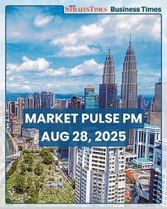 [MARKET PULSE] News on stock, crypto and ringgit moves. #NSTBusinessTimes #MarketPulse https://www.nst.com.my/business/corporate/2025/08/1267135/market-pulse-pm-aug-28-2025-watch | NST Online