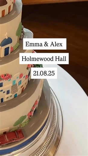 5.4K views · 123 reactions | A little video showing you the details from Emma & Alex’s wedding cake. | Cakes By Carol | Facebook