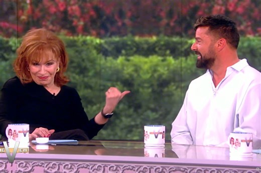 Joy Behar asks Ricky Martin about being 'a foot fetishist' on 'The View'