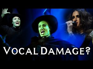 Idina Menzel FIRST vs LAST Defying Gravity