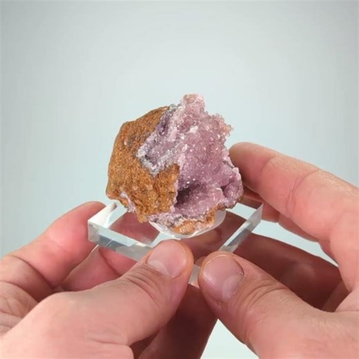 Smithsonite rose, Mine de Tsumeb, Namibie, 114 grammes