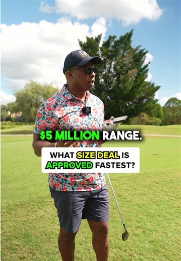 Smaller deals move faster. Anything around $500K gets approved quicker than multimillion-dollar deals. Bigger loans mean more eyes, more meetings, and more delays. Keep it lean to move fast. #Entrepreneur #SBALoan #BusinessFunding #Finance #Growth