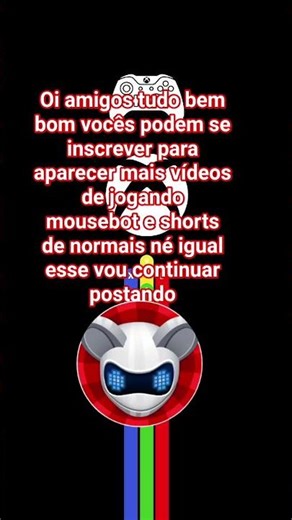 vamos amigos meta de 100k de amigos vou postar vídeos e short #youtube #youtuber #mousebot #shorts