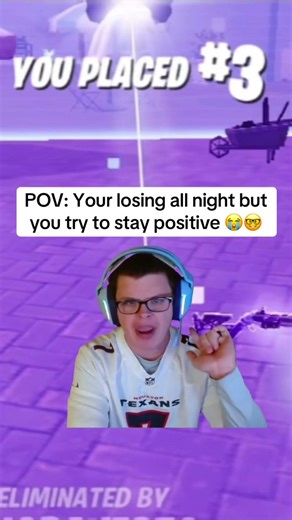 gotta stay positive🙂 #fortnite #shorts #funny #comedy