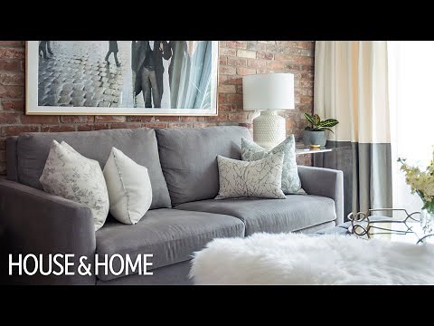 Interior Design — Small Condo With Exposed Brick For A Young Professional
