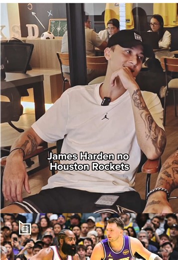 E essa comparação com o Luka Doncic? Justa ou viagem? 🤣🤔 Não podemos negar que existem semelhanças no estilo de jogo entre esses dois craques da bola! Mas também alguns dos defeitos são parecidos!🤣🤣 #basquetetalks #NBABrasil #lukadoncic #jamesharden #losangeleslakers