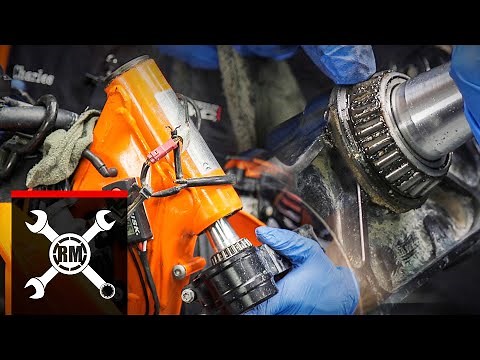 Steering Stem Bearing Replacement on KTM, Husqvarna & GasGas Motorcycles