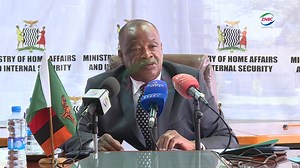 GBM RELEASED ON MEDICAL GROUNDS By Mark Ziligone Former Defence #Minister GEOFFREY MWAMBA has been released from prison on medical grounds. Mr. MWAMBA has been released with 12 others. Home Affairs and Internal Security Minister JACK MWIIMBU says the release of Mr. MWAMBA follows the due legal process. Mr. MWIIMBU told #Journalists at a press briefing in Lusaka today that on February 28, this year, the former Defence Minister petitioned President HAKAINDE HICHILEMA, requesting the exercise of th