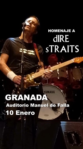 ★★★ DIRE STRAITS ★★★ 🎸 Concierto homenaje 📅 Granada, 10 de Enero de 2026 - Auditorio Manuel de Falla 🎟️ ENTRADAS: https://proyectoalchemy.com/lnk/l.php?i=260110ftd Disfruta conmemorando el concierto "aLCHEMY" de dIRE sTRAITS considerado como uno de los mejores directos de la historia, con 2:30h. del mejor Rock, interpretando los clásicos de la banda británica al más puro estilo dIRE sTRAITS. El mejor REGALO para la próxima NAVIDAD 🎁🎸. En lugar de algo material, regala un detalle original: u