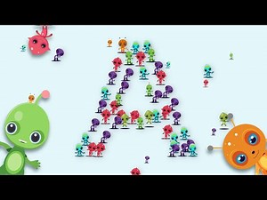 Aliens Forming Alphabet A to Z | Fun Learning Alphabets for Kids
