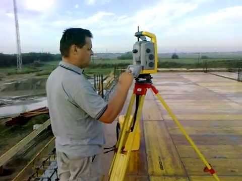 Free station with the Trimble S6 robotic total station