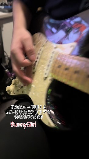 AKASAKI Bunny Girl Guitar Performance