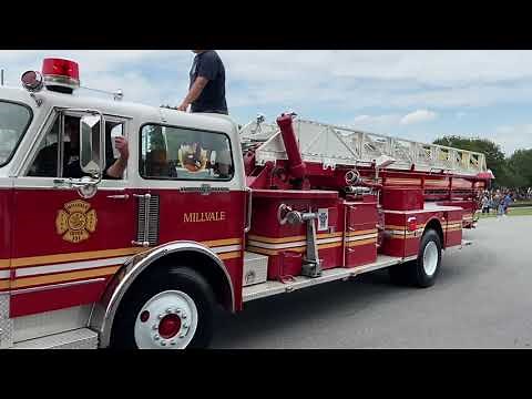 North Carolina Transportation Museum Fire Truck Show Parade