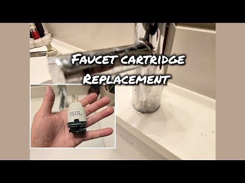 How to replace a Kohler single handle faucet cartridge