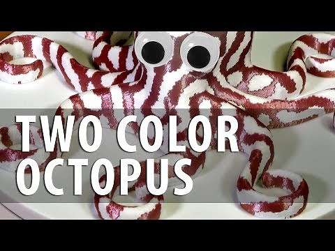 3D Printing Dual Color Octopus on the FORMBOT TREX2+ using Stronghero3D filament and Simplify3D