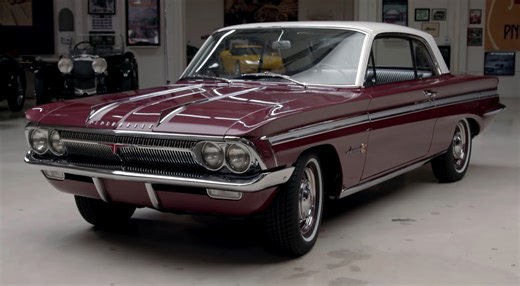 Jay Leno Drives A 1962 Oldsmobile Jetfire: Video