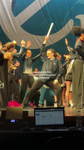 Let this king cook 🤴🏽 This weekend we kick off the 2026 competition season and there’s many award ceremony dance parties in our future #competitionseason #awardceremony #danceparty