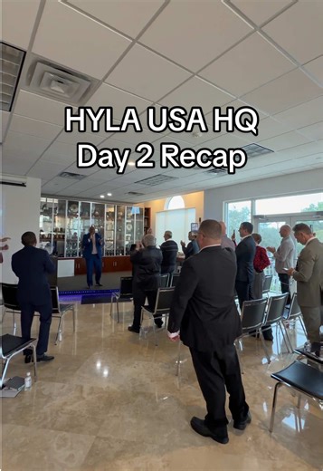 Day 2 at the HYLA USA Headquarters 🤍 A day of collaboration, growth, and conversation with select HYLA USA associates. We took time to recognize wins, celebrate success, and focus on what continues to move our team forward! Grateful for the opportunity to welcome Mr. Giuseppe Madonia, President & CEO of HYLA International, to our meeting. #HYLA #successmotivation #worklife #HYLAUSA #businesstok