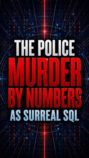 The Police "Murder by Numbers" as SURREAL SQL 🔪