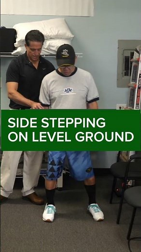 Do you shuffle when you walk? Try this! #seniorfitness #physiotherapy