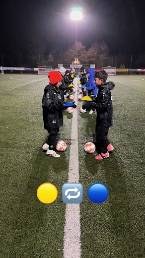 Reaktionsspiel für Fußballtraining: Speed und Koordination