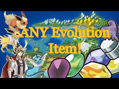 How To Get ANY Evolution Item In Pokemon Conquest!